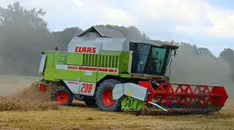 Claas Mega 208 Specyfikacja