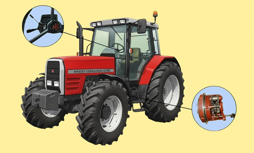Massey Ferguson 6110-6190 rewers kalibracja