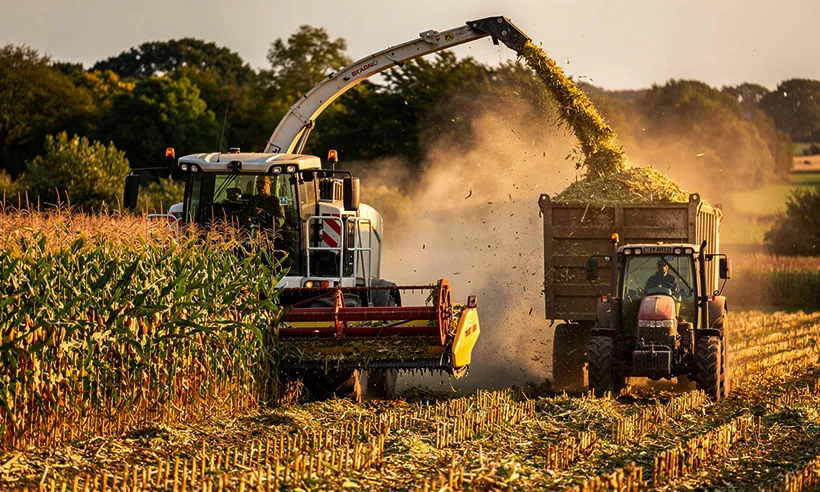 Produkcja kiszonki z kukurydzy